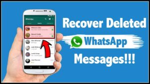 How to recover WhatsApp Chat